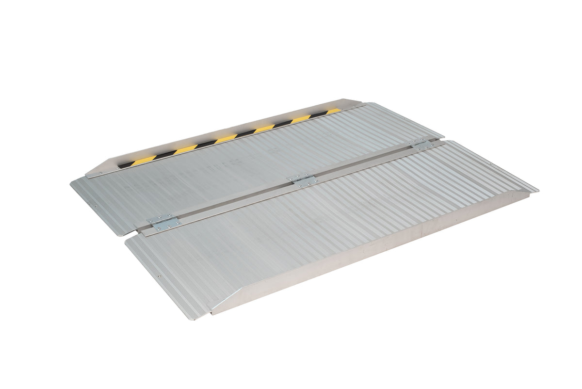 Drempelhulp | Aluminium opvouwbaar 18–33 cm, 72 cm breed